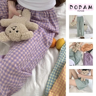 Phong Cách Mới Kẻ Sọc Quần Nữ Mùa Hè Mỏng Ins Phong Cách Hàn Quốc Cotton Thể Thao Cao Cấp Giảm Béo Chân Rộng Rời Bộ Đồ Ngủ Thường Ngày