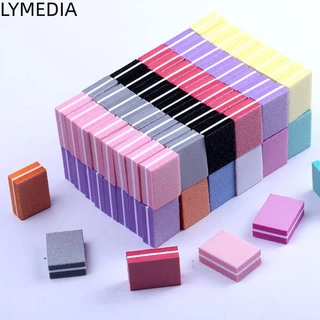 LYMEDIA Mini Nail File Beauty Hot Sanding Files Dụng cụ làm móng tay Đệm Dải sơn móng tay