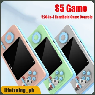 S5 Mini Retro Video Gaming Console Tích Hợp 520 Trò Chơi Cổ Điển Cầm Tay Di Động 3.0 Inch Cổ Điển Bỏ Túi Người Chơi Game Console