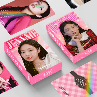 30Pcs BP Laser Hologram Lomo Cards HOLOGRAPHIC Photocards Rose Jisoo Jennie Lisa Postcards Ready Stock SX