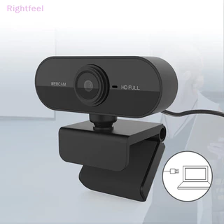 Rightfeel Elough 2K HD Webcam Cho Máy Tính Để Bàn Laptop Máy Tính Mini USB Web Camera Có Micro Web Cam Cho YouTube Skype Mới