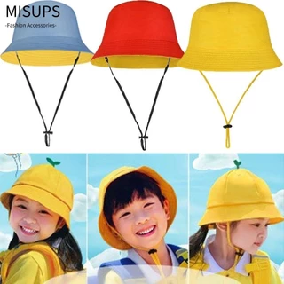 MISUPS Mũ xô trẻ em, Mũ chống nắng mùa hè Unisex 10 kiểu, Mũ Cotton Panama Mũ ngư dân ngoài trời