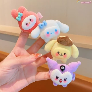 Cô Gái Sang Trọng Tóc Hoạt Hình Dễ Thương Cinnamoroll Mỏ Vịt Kẹp Thu Đông Phụ Kiện Tóc