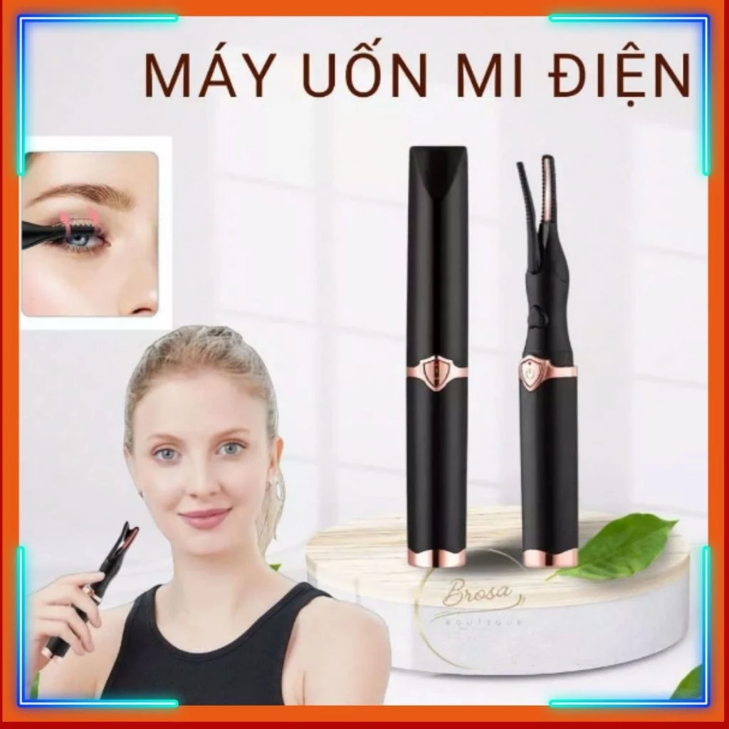 Máy Uốn Mi Cong Tự Nhiên Bằng Nhiệt Sạc USB, 3 Mức Điều Chỉnh Nhiệt Độ, Nhỏ Gọn, An Toàn, Dễ Sử Dụng