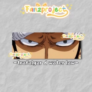 STICKER SLAP ⭐️ TRAFALGAR D LAW ONE PIECE- Cán Màng Bảo Vệ - Decal Dán Trang Trí Laptop Điện Thoại, Dán Xe