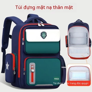 Ba lô Schoolbag Nam Nữ Nhẹ Ba lô trẻ em Ba lô chống thấm nước thoáng khí