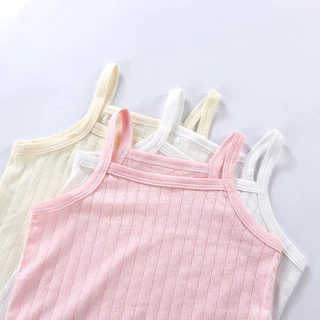 Nữ Bé Sling Bơm Kim Cho Bé Cotton Nguyên Chất Mỏng Phong Cách Bảo Vệ Bụng Tại Nhà Đáy Pyjama Trẻ Em