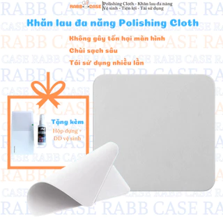 Khăn lau màn hình đa năng Polishing Cloth dành cho điện thoại, máy tính bảng, laptop và đồ dùng công nghệ.