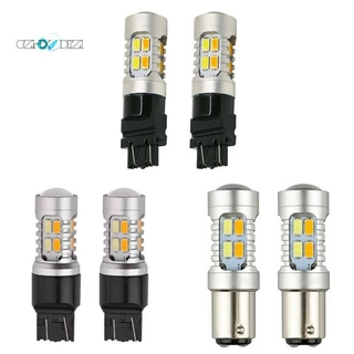 2 Bóng Đèn LED Màu Kép Canbus Đèn Tín Hiệu Xe Hơi