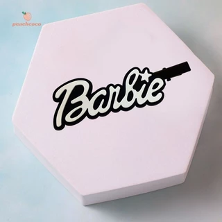 【peachcoco】Kẹp tóc phong cách thiên niên kỷ Y2k Kẹp tóc chữ sáng tạo Kẹp tóc công chúa Barbie