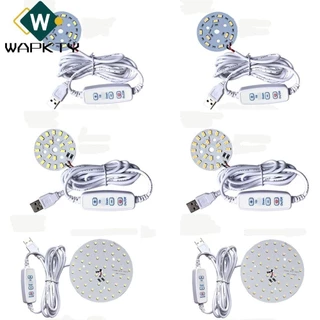 WAPKTY Chip LED có thể điều chỉnh độ sáng, Đèn sạc DC 5V 5730 Đèn LED SMD, Bộ điều chỉnh độ sáng USB đa chức năng Làm nổi bật Đèn DIY Bóng đèn LED có thể điều chỉnh tại nhà