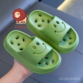 Giày Sandal Trẻ Em Mùa Hè Dép Bé Trai Bé Gái Nhà Chống Trơn Trượt Rò Rỉ Thoáng Khí Cha Mẹ-Con Lớn Vừa Nhỏ