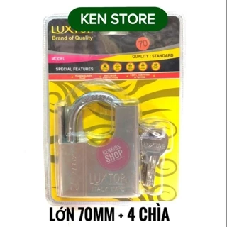 Ổ khóa cửa chống cắt Lớn 70mm / 60mm cao cấp Luxtop KEN STORE