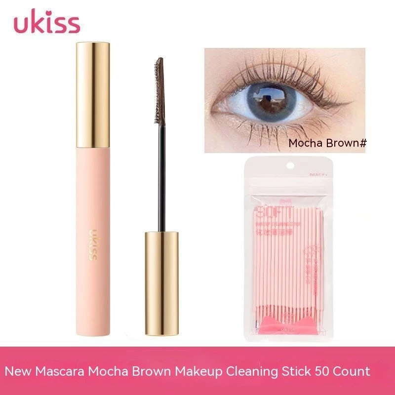 Ukiss Bò Omasum Mascara Không Thấm Nước Làm Cong Dài Không Lem Định Hình Kéo Dài Phụ Nữ