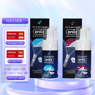 Oniiz Bọt vệ sinh nam giới Oniiz, dung dịch nam tạo bọt mịn