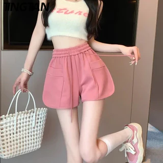 TINGTIAN quần ống rộng Quần Túi Hộp Thời trang chic comfortable Fashion WFK2430T68 14Z240403