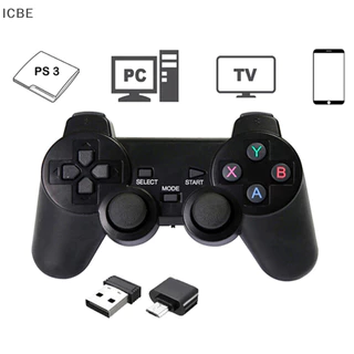 Ic 2.4GHz Bộ điều khiển trò chơi điều khiển niềm vui kép không dây Tay cầm chơi Game cho PS3 PC TV Box VN