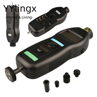 YYlingx Máy đo tốc độ kỹ thuật số Tự động chuyên nghiệp 2,5-99999RPM Đa năng