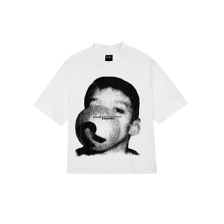 Áo Thun RVB Chewing Gum Boxy T-Shirt White