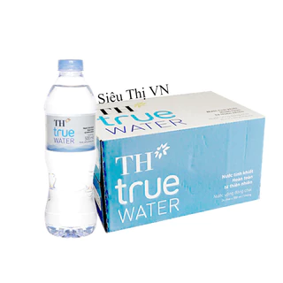 Thùng Nước Uống Tinh Khiết TH True Water 24 Chai x 500ml