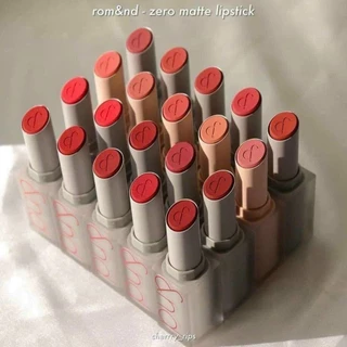 [Romand] Son thỏi lì lên màu siêu xinh Hàn Quốc Romand Zero Matte Lipstick 3g
