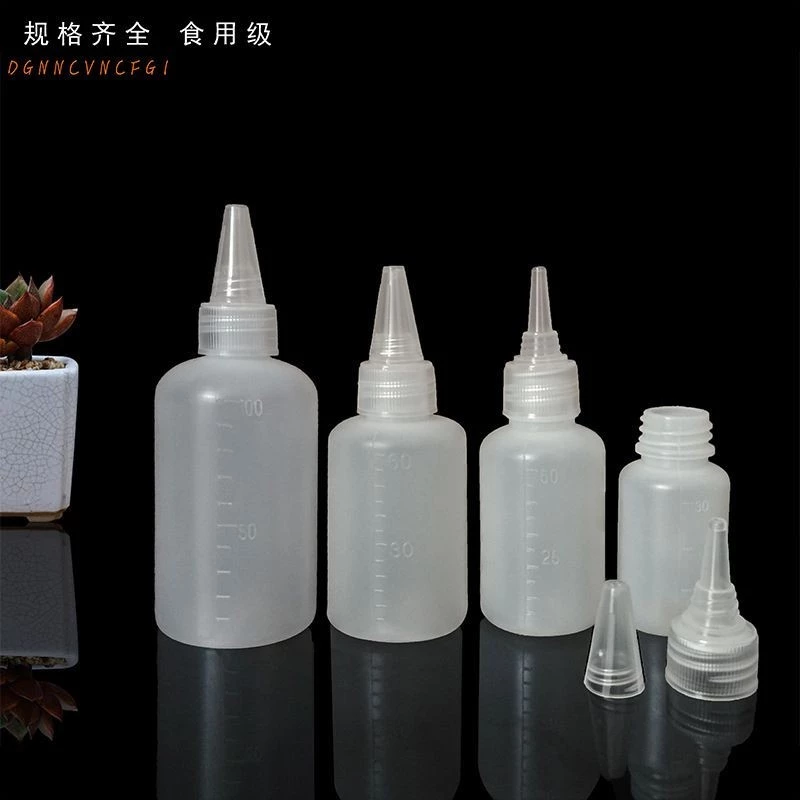 Bình nhựa mềm đựng nước trắng mờ dạng bóp nhỏ giọt 10/20/30ml