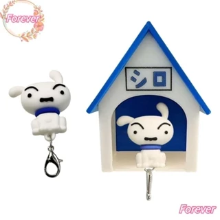 Forever 1 Cái / 1 Bộ Anime Móc Khóa, Móc Khóa Hoạt Hình PVC Ngôi Nhà Nhỏ, Sáng Tạo Crayon Shin-chan Ba Lô Mặt Dây Chuyền Quà Tặng