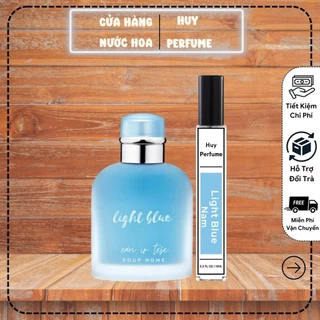 Nước Hoa Nam Light Blue Tươi Mát Nam Tính Lôi Cuốn Cosmetic Perfume Xịt Thơm