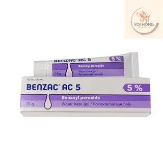 Benzac AC - Kem ngừa mụn Benzac AC 5% Benzoyl Peroxide Galderma