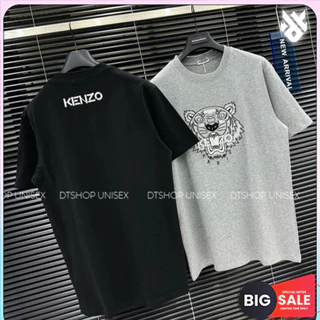 (Hàng Đẹp) Áo Thun Báo Kenzo ❤ Áo Phông Cotton Khô Dày Dặn Dáng Rộng Nam Nữ DTS383