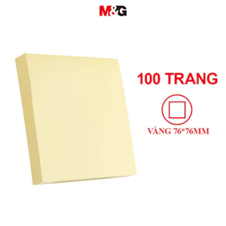 M&G giấy note ghi chú 100 trang Giấy dán Ghi chú Nhãn dính Macaron Color Note Book Tập đơn Back-to-school Văn phòng phẩm Nhãn dán ngày lễ