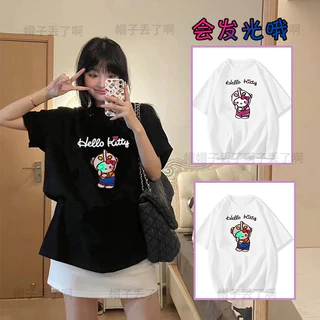 Sách Đỏ Nhỏ Cùng Phong Cách Hello Kitty Ultraman Tay Ngắn Dạ Quang Hello Kitty Tay Ngắn Ngộ nghĩnh Hello Kitty Tay Ngắn Dạ Quang Ultraman Tay Ngắn Cặp Đôi Tay Ngắn Ngộ nghĩnh T