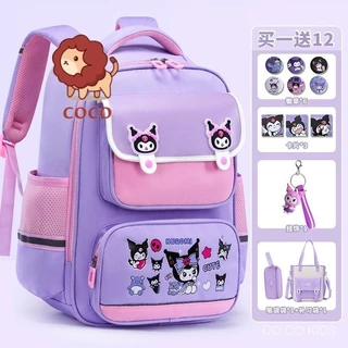 Mới Học Sinh Tiểu Học Schoolbag Ba Lô Đa Năng Dễ Thương Trường Tiểu Học Bé Gái Dung Tích Lớn Trẻ Em