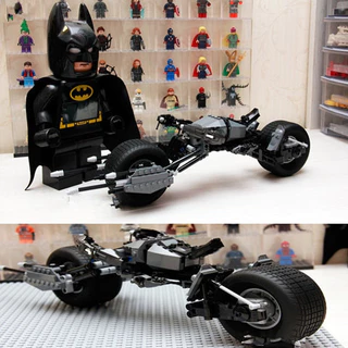 Tương thích với Lego Siêu Anh Hùng Avengers Batman Xe Máy Xe Đạp Rider Giáo Dục Lắp Ráp Khối Xây Dựng Đồ Chơi