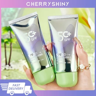 HOT! HANWEINI SPF50+ PA+++ Kem Chống Nắng Cao- Bảo Vệ Khỏi Tia UV Cách Ly Dưỡng ẩm Làm Mới Kem Chống Nắng 3 Trong 1 Chăm Sóc Da Mặt 40g