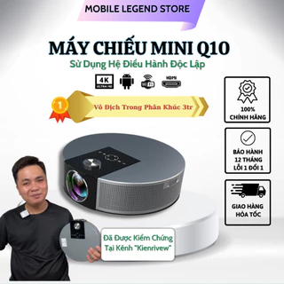 bàn chải đánh răng điện/Máy Chiếu Movie Legend - Máy Chiếu Q10 Mini Full HD - Hỗ Trợ 4K, Xem Bóng Đá, Trình Chiếu Web