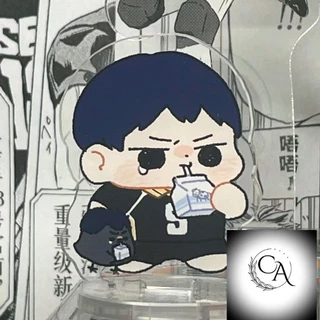 Tobio Kageyama Anime Acrylic Đứng Haikyuu Q Phiên Bản Bàn Trưng Bày Bộ Sưu Tập Hoạt Hình Ngoại Vi Phụ Kiện Kawaii