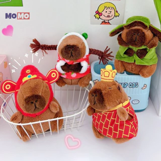 Momo 1 Capybara Móc Khóa Internet Người Nổi Tiếng Búp Bê Dễ Thương Thú Nhồi Bông Đồ Chơi Cho Trẻ Em Quà Tặng Sang Trọng Mô Phỏng Capibara Anime Lông Tơ Đồ Chơi Mới