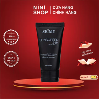 Kem chống nắng dưỡng trắng da Seimy Sunscreen 24H SPF50+ PA++++ - ninishop