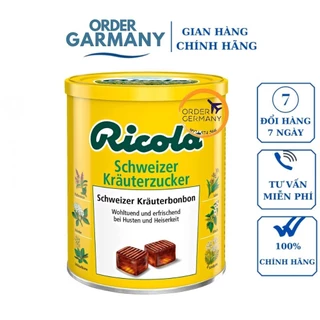 Kẹo ngậm ho thảo mộc Ricola Original Herb 250gr Đức -Date mới