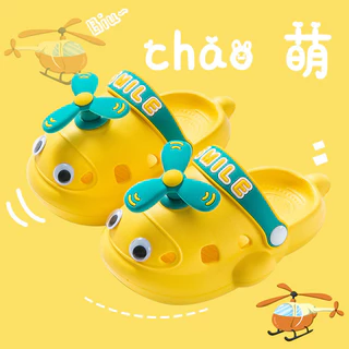 😸 Dép Trẻ Em EVA Crocs Dép Trẻ Em Mùa Hè Phong Cách Mới Nam Nữ Dép Đế Dày Chống Trơn Trượt Cho Bé Phong Cách Hoạt Hình Dễ Thương