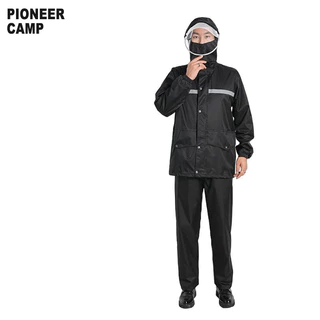 Pioneer CAMP Chia áo mưa và quần mưa phù hợp với áo mưa chống cháy nổ ngoài trời hai lớp