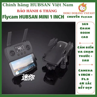 Flycam HUBSAN MINI 1 INCH – 2024 – 800m cao – cảm biến va chạm – Gimbal 3 trục 4K – Bảo hành 6 Tháng