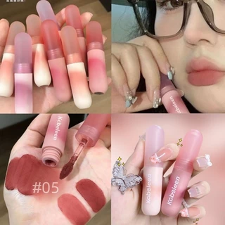 * Bán chạy Hàn Quốc * Son môi dạng lỏng KOOLEEN Matte Hình xăm chống thấm nước Liptint Trang điểm lâu trôi Mỹ phẩm sắc tố cao