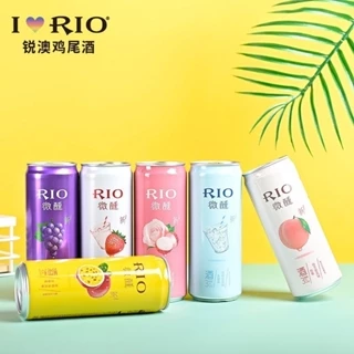 Nước trái cây hoa quả lên men Rio (dạng lon 330ML)