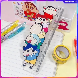 Thước Crayon Shin-chan không đều, Thước vẽ thước đo Kawaii dễ thương, Dụng cụ đo lường sinh viên Đồ dùng học tập