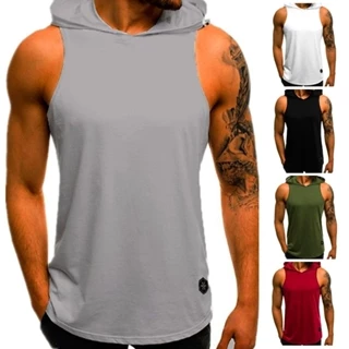 Áo Vest không tay thể thao dành cho nam có thiết kế ngụy trang (Slim Fit)