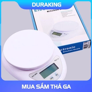 Cân tiểu ly điện tử nhà bếp mini định lượng 5kg làm bánh cân thực phẩm chính xác cao  - DURAKING