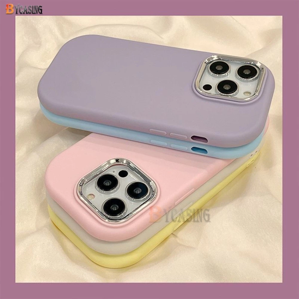 Dành Cho OPPO A5 Pro A3X A60 A38 A78 A18 A17 A57 A58 A15 A16K A54 A12 A5S A7 A94 A3S A53 A31 2020 A52 A74 A95 A55 F9 A1K A76 A9 A83 Reno 5 Vỏ Điện Thoại Ống Kính Kim Loại Mạ Sang Trọng Bởi