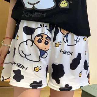 Quần short Cartoon Unisex (Nhiều mẫu)  Quần đùi hoạt hình nam nữ